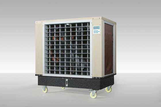 Refrigerador de ar de aço inoxidável 85Kg da cafetaria Movale com corrida da roda