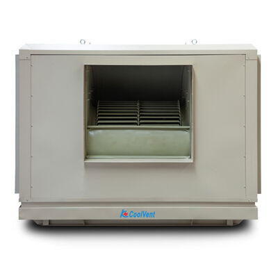 Tipo centrífugo industrial montado telhado refrigerador de ar 60000M3/H 15kW do fã do refrigerador evaporativo