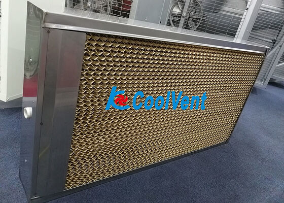 As almofadas refrigerar evaporativo da estufa amarelam/tipos misturadas verdes 7090 da cor 5090 7060