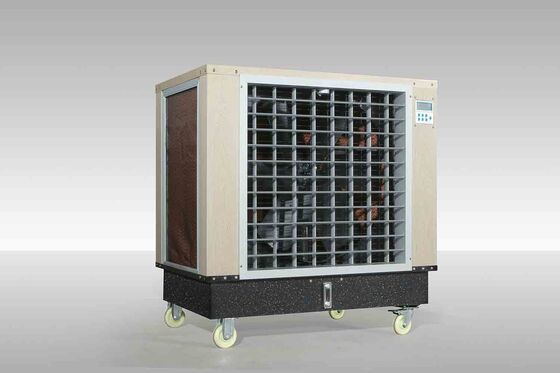 Refrigerador de ar de aço inoxidável 85Kg da cafetaria Movale com corrida da roda