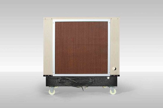 Refrigerador de ar de aço inoxidável 85Kg da cafetaria Movale com corrida da roda