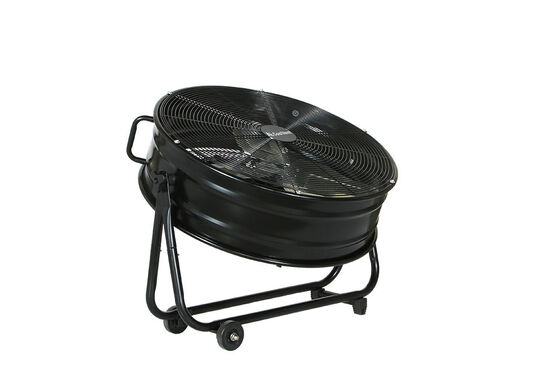 o cilindro 24inch industrial ventila 12800 o fluxo de ar grande de CFM 37.5KG para Worhshop