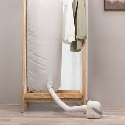 secador de roupa 8.5m/s portátil, calefator de espaço do fã do controle do temporizador 1200W